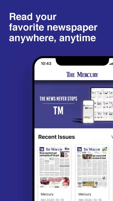 Capturas de pantalla de The Mercury SA