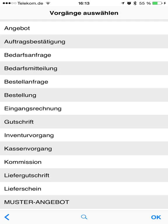 Screenshot di AFS mobile scan iPad 
