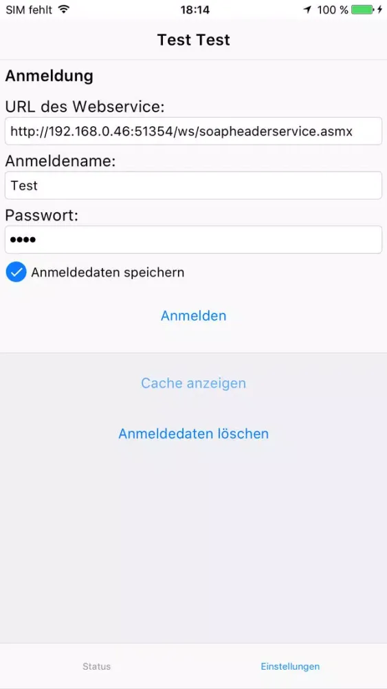 Zeiterfassung Mobil Screenshots