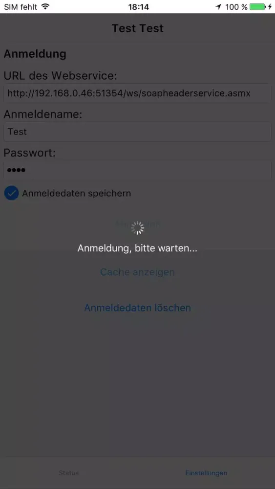 Zeiterfassung Mobil Screenshots