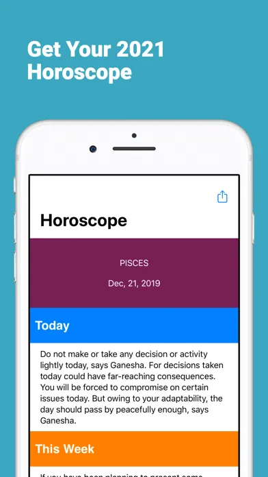 Horoscopes 2021 স্ক্রিনশট