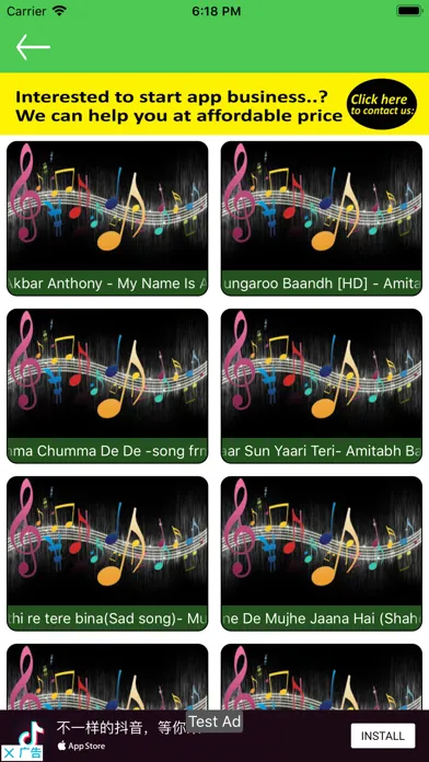 Capturas de pantalla de bollywood hindi film songs