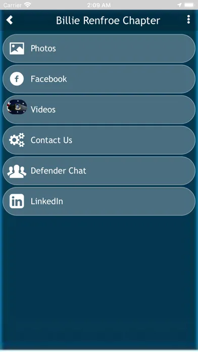 Zrzuty ekranu Billie Renfroe Chapter App