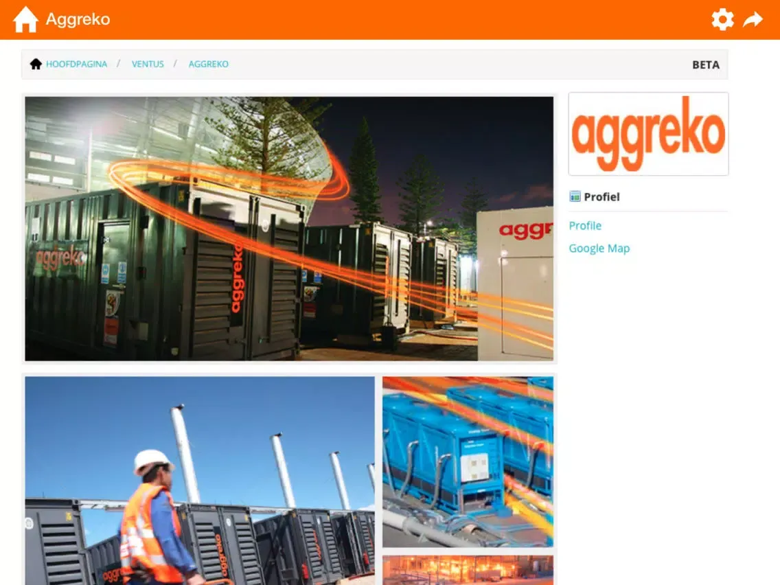 Aggreko iPad  স্ক্রিনশট