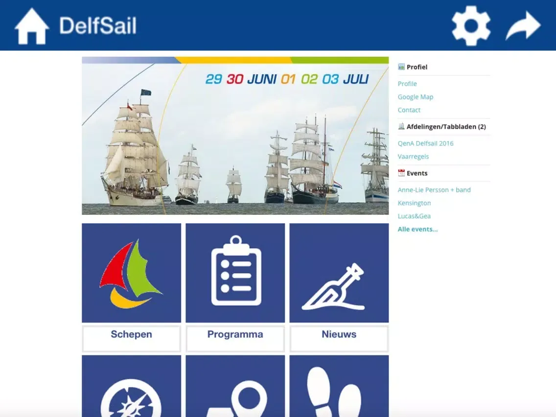 DelfSail iPad  Screenshots