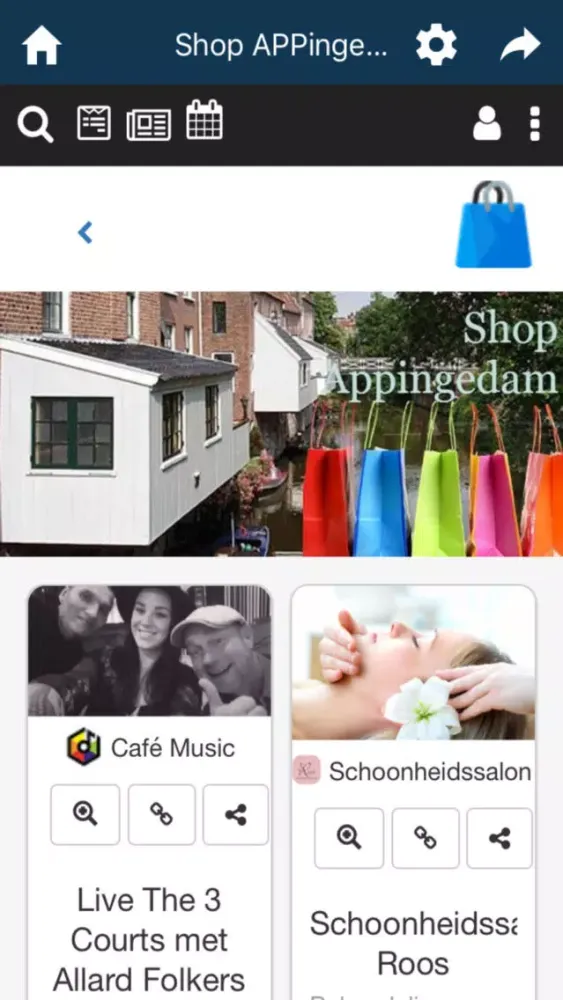 Capturas de tela do Shop Appingedam