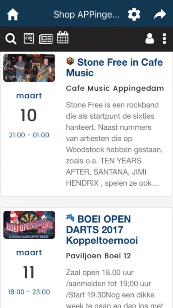 Capturas de tela do Shop Appingedam