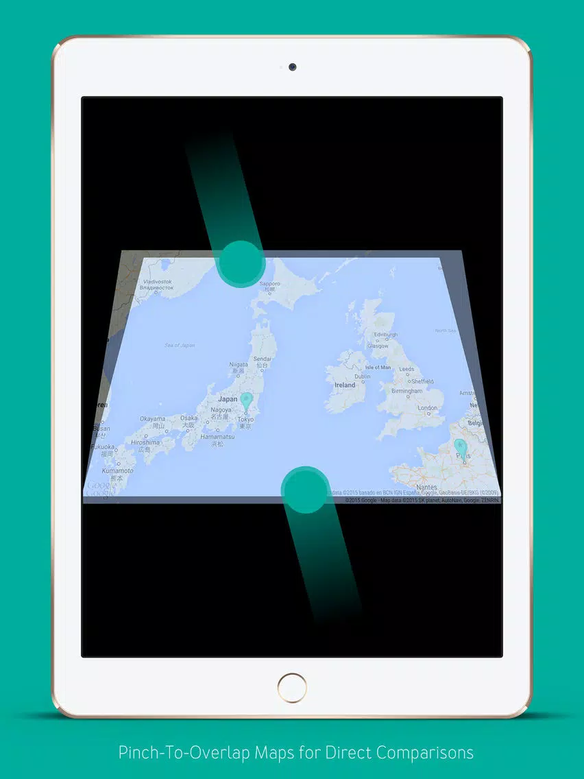 DoubleMap – Easily understand how far things are in unfamiliar places iPad  스크린샷