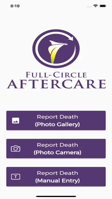 Tangkapan layar Full-Circle Aftercare