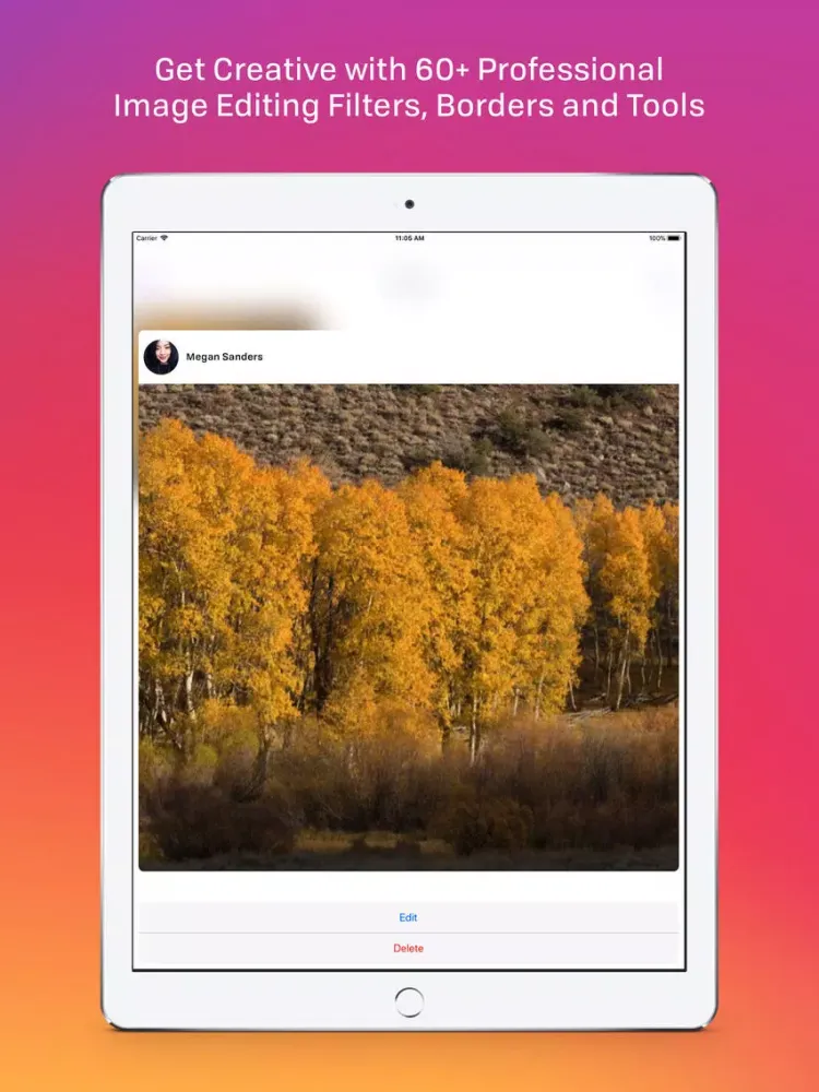 AfterPost iPad  Screenshots
