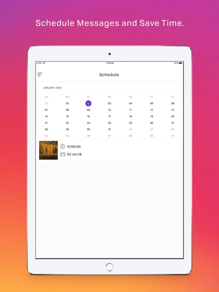 AfterPost iPad  Screenshots