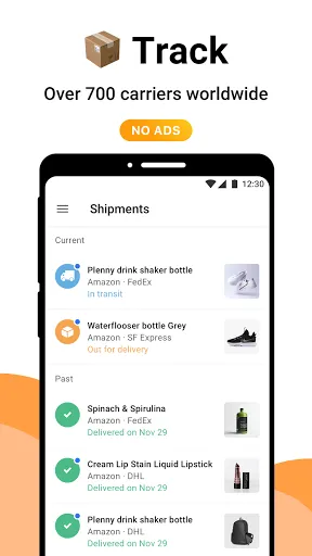 AfterShip Package Tracker - Tr Screenshots