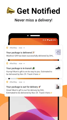 AfterShip Package Tracker - Tr Screenshots