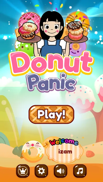 Zrzuty ekranu Donut Panik