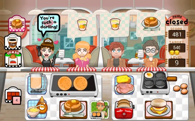 Captures d'écran de Happy Burger Days