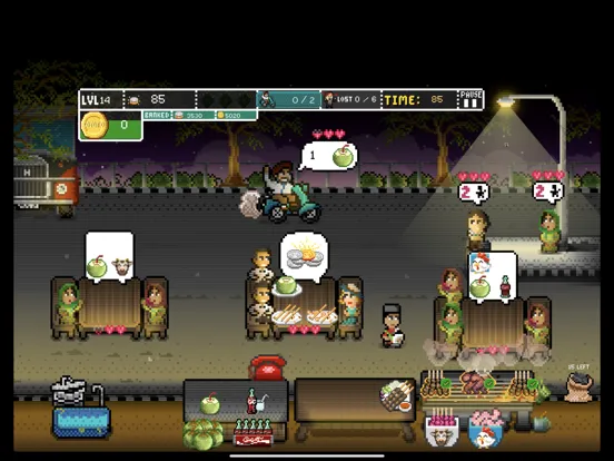 Captures d'écran de Satay Club iPad 
