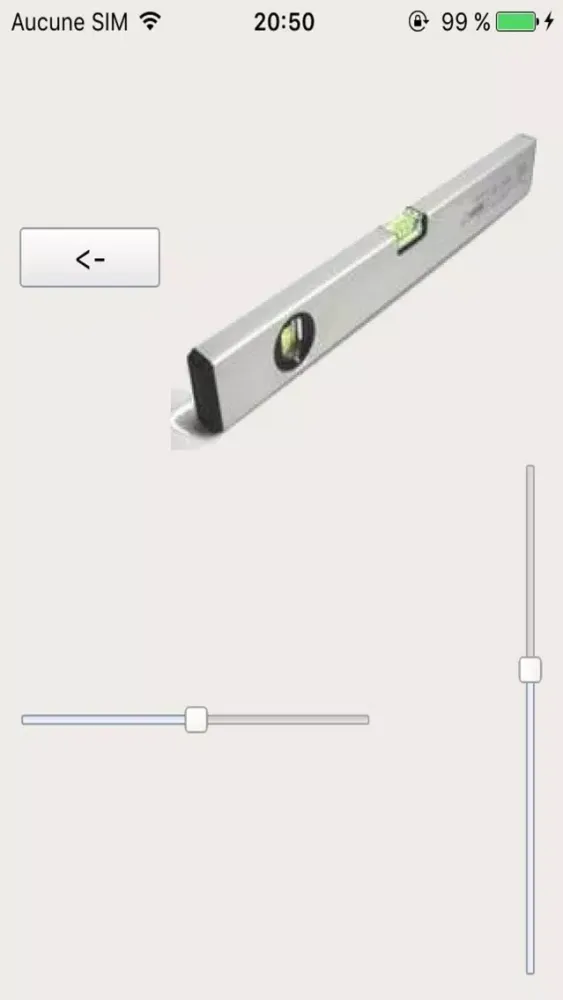 Capteurs Screenshots