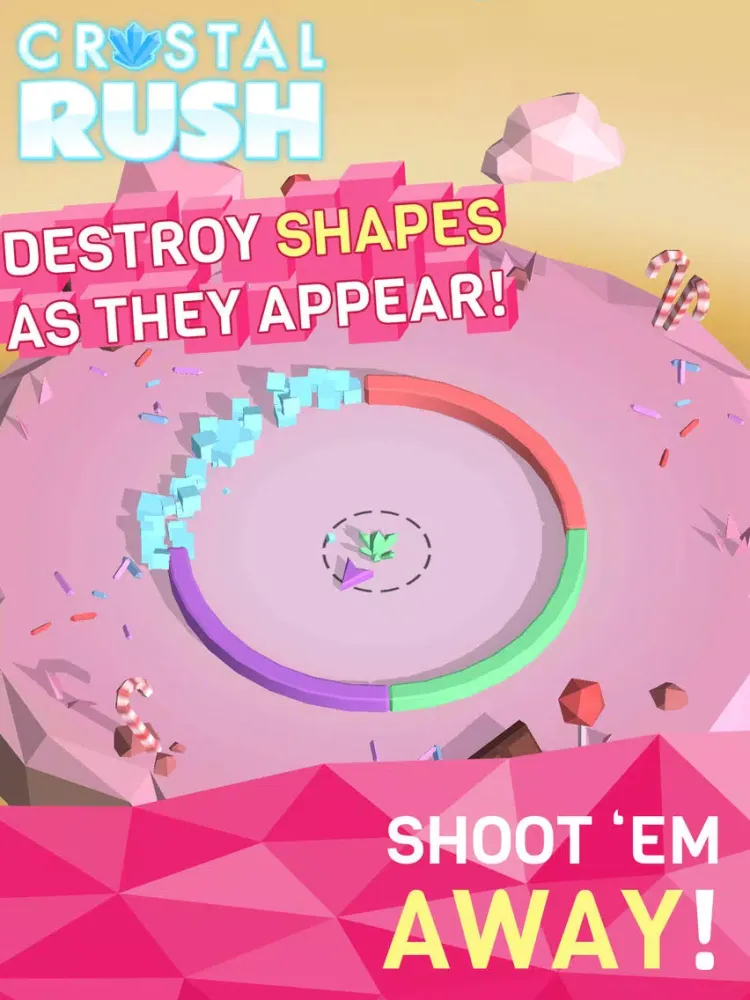 Crystal Rush! Color Shoot Arcade Game iPad  স্ক্রিনশট
