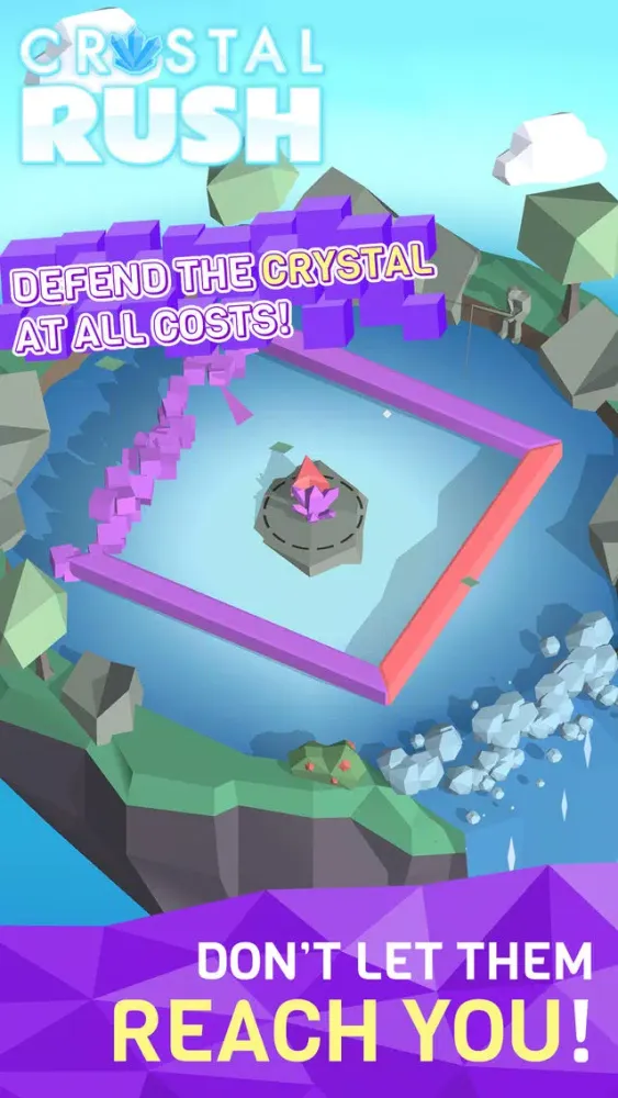Crystal Rush! Color Shoot Arcade Game স্ক্রিনশট