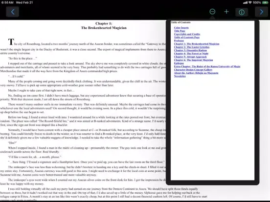 Capturas de pantalla de Daisuki Manga Mobile iPad 
