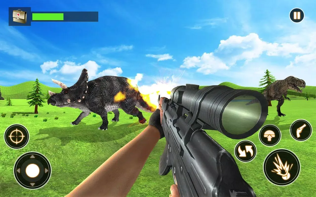 Dinosaurs Hunter Sniper Safari Hunting Free Screenshots