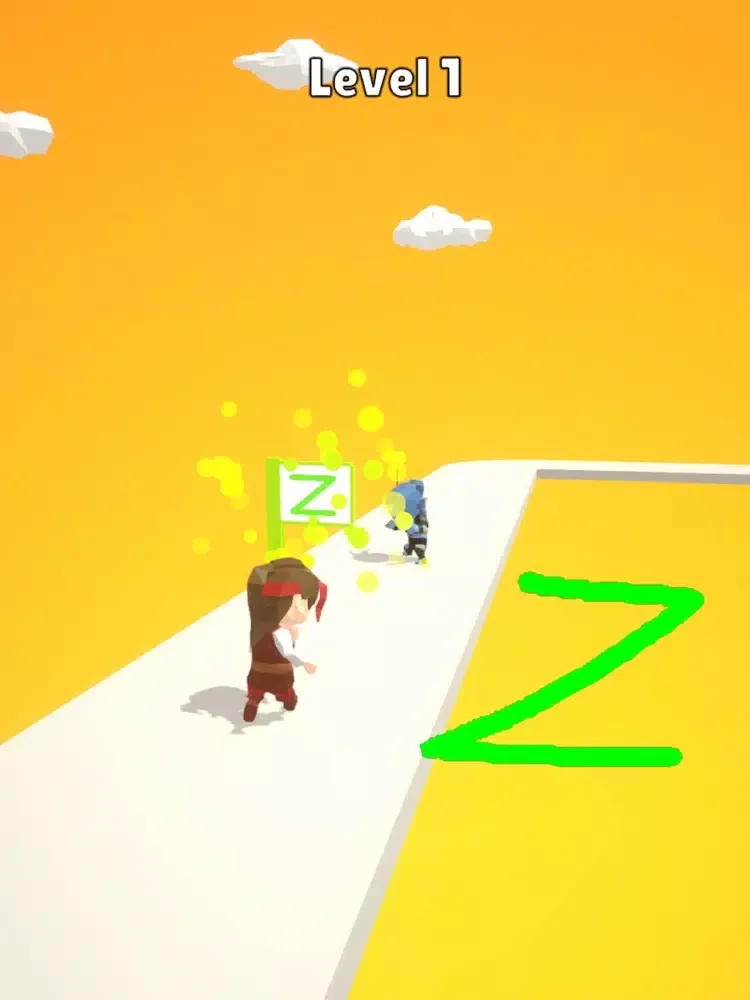 Ảnh chụp màn hình của Draw Fighter 3D iPad 