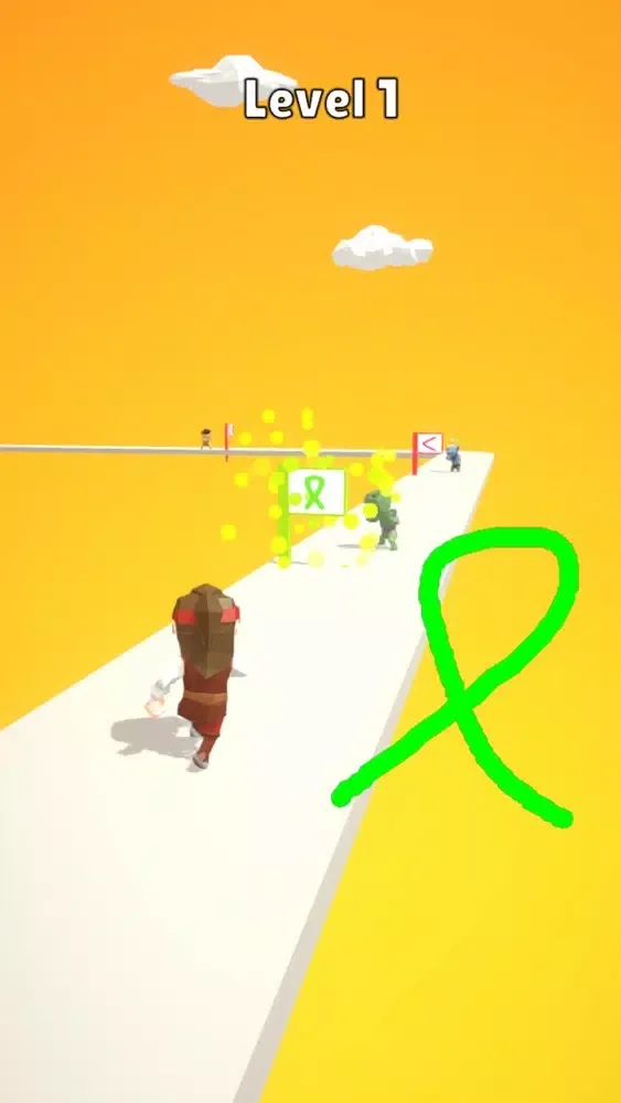 Ảnh chụp màn hình của Draw Fighter 3D
