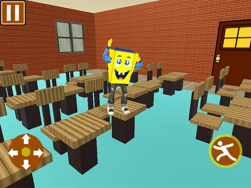Zrzuty ekranu Epic Sponge School Escape Game iPad 