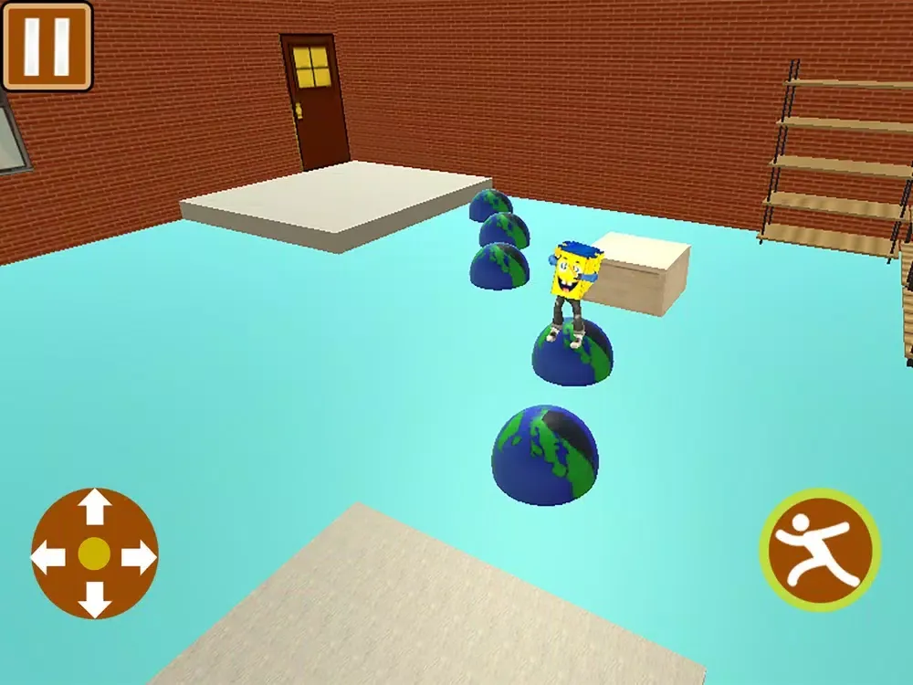 Zrzuty ekranu Epic Sponge School Escape Game iPad 