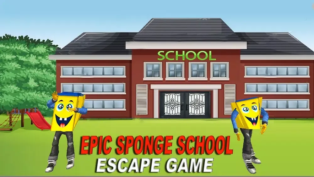 Zrzuty ekranu Epic Sponge School Escape Game