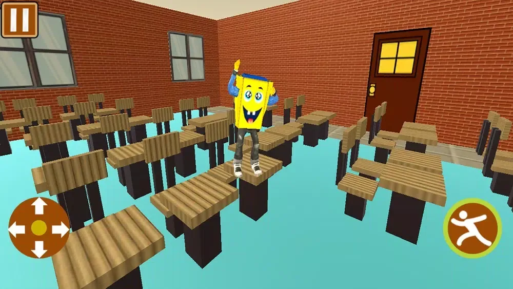 Zrzuty ekranu Epic Sponge School Escape Game
