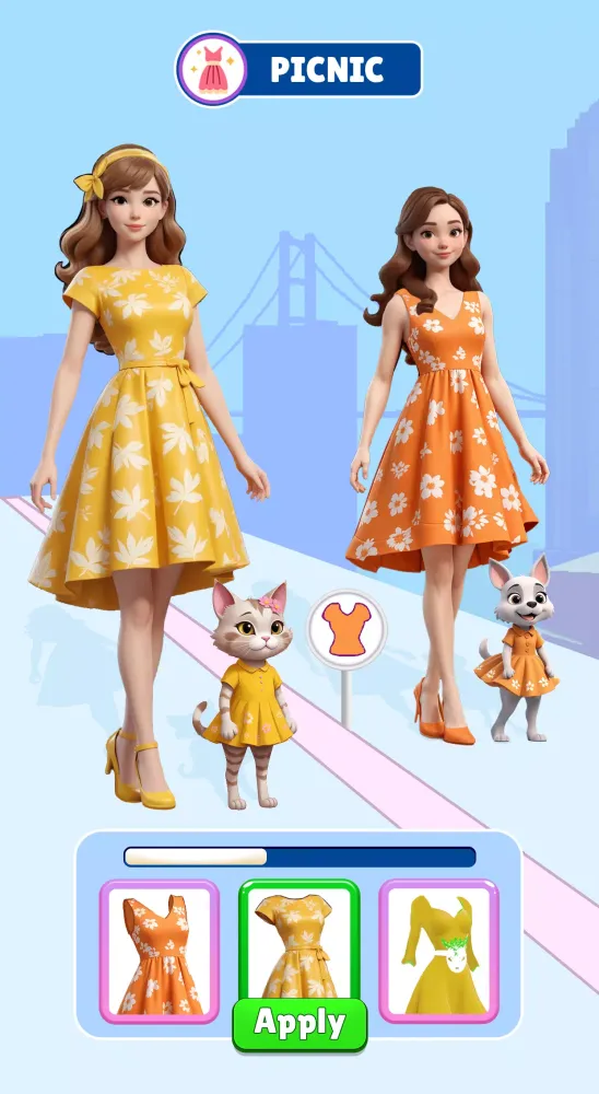 Capturas de tela do Fashion Catwalk Show