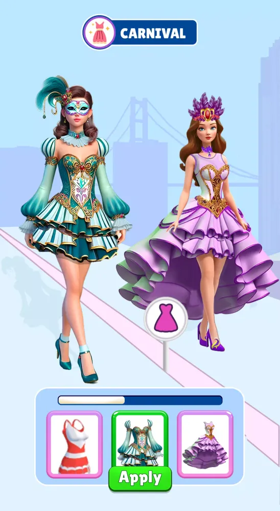 Capturas de tela do Fashion Catwalk Show