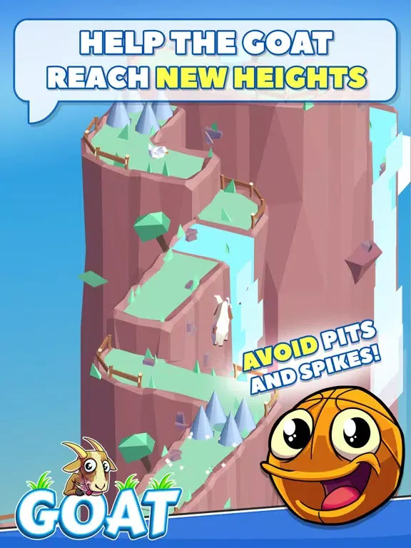 GOAT! Jumping Adventure Arcade Game iPad  Screenshots