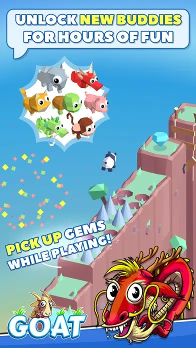GOAT! Jumping Adventure Arcade Game Screenshots