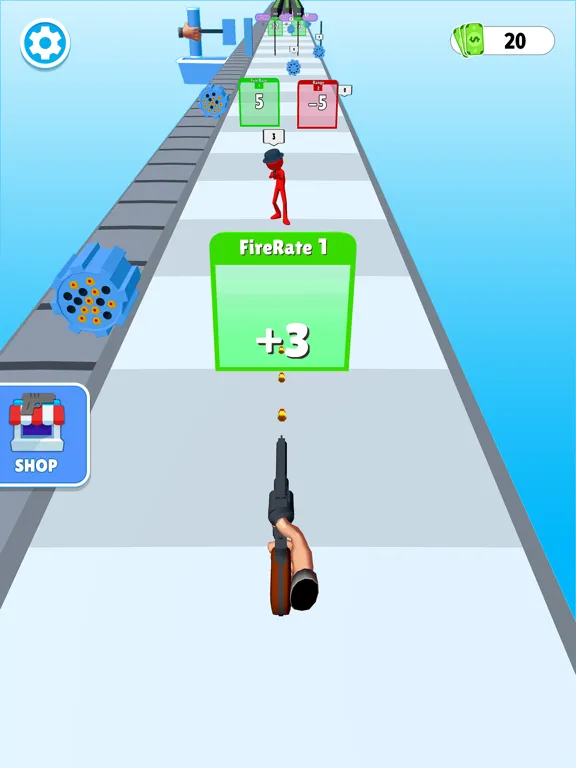 Capturas de pantalla de Gun Craft Run iPad 