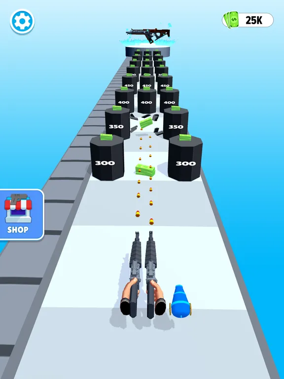 Capturas de pantalla de Gun Craft Run iPad 