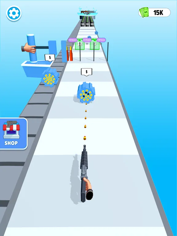 Capturas de pantalla de Gun Craft Run iPad 