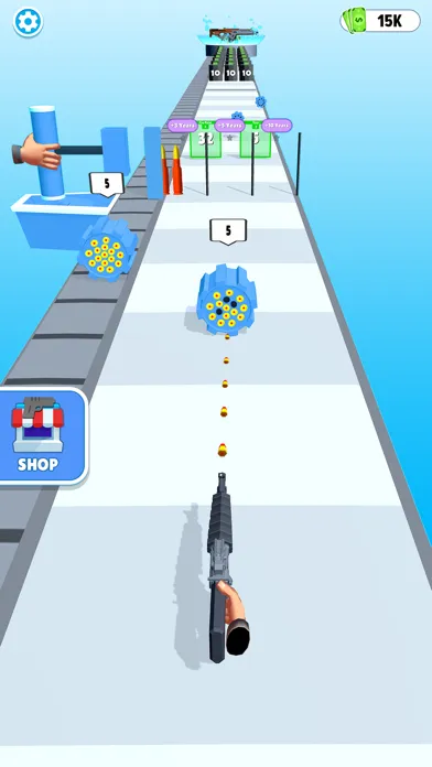 Capturas de pantalla de Gun Craft Run