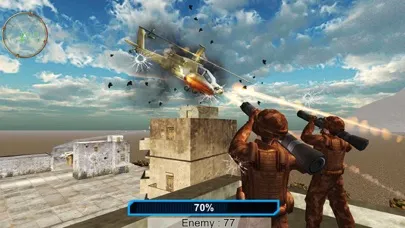 Ảnh chụp màn hình của Gunship helicopter: Air Strike