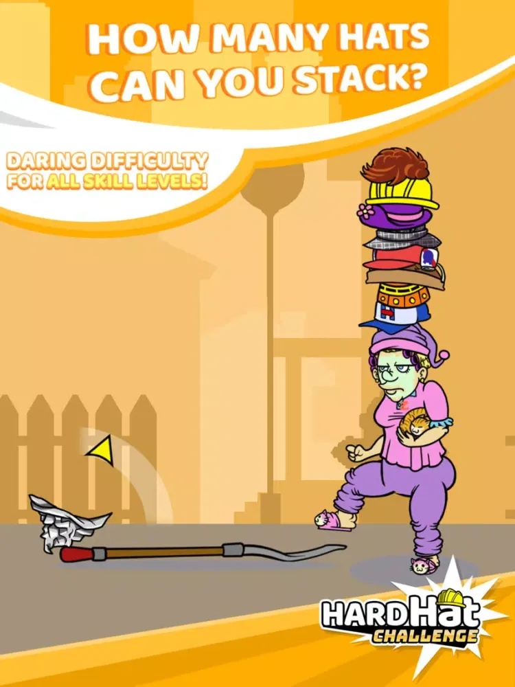 Hard Hat Challenge! Top Viral Funny Game! iPad 应用截图