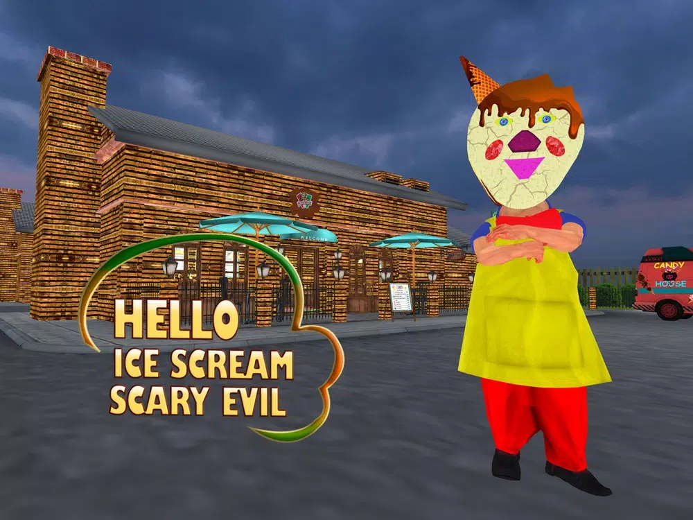 Hello Ice Scream: Scary Evil iPad  Ekran Görüntüleri