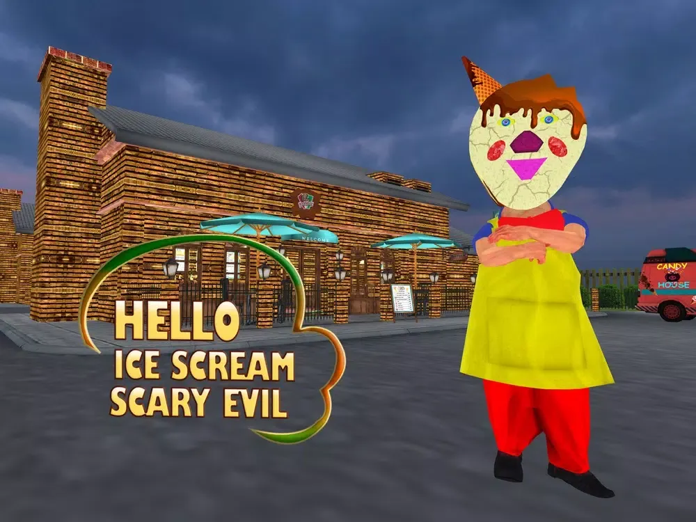 Hello Ice Scream: Scary Evil iPad  Screenshots