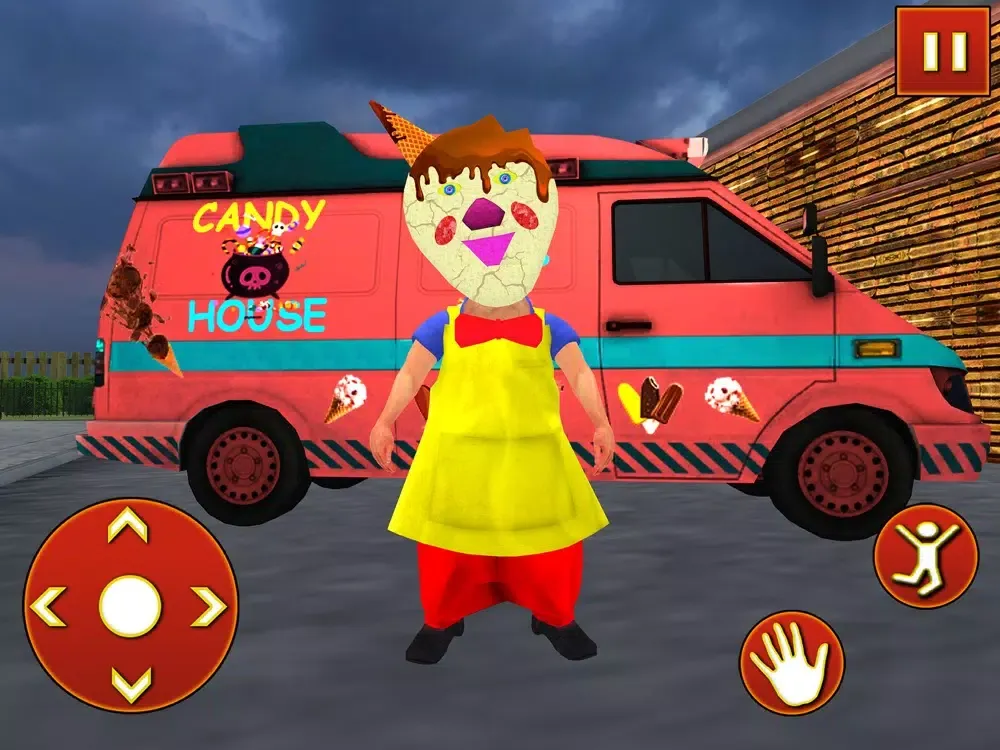 Hello Ice Scream: Scary Evil iPad  Screenshots
