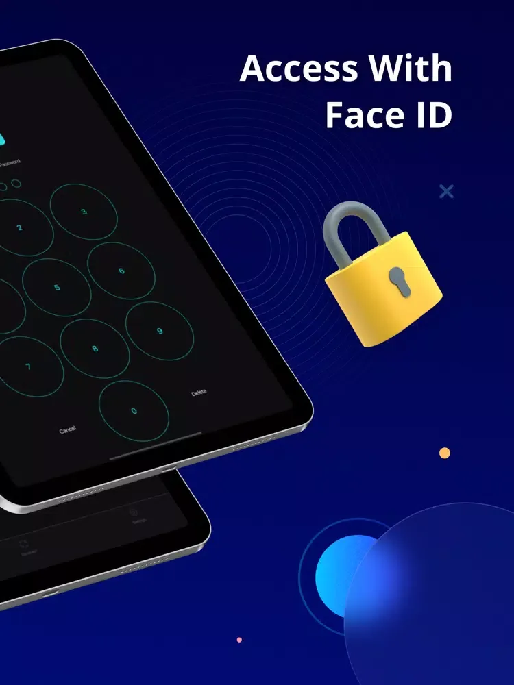 iPassword Safe Password Keeper iPad 应用截图