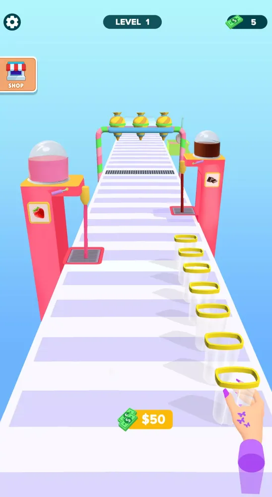 Ice Cream Stack Runner Games 스크린샷