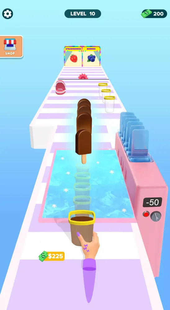 Ice Cream Stack Runner Games 스크린샷