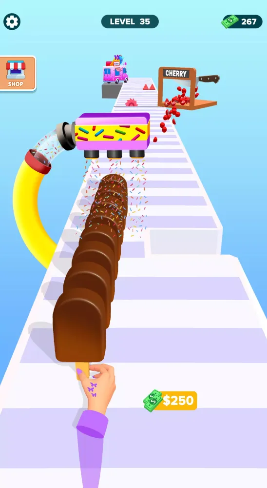 Ice Cream Stack Runner Games 스크린샷