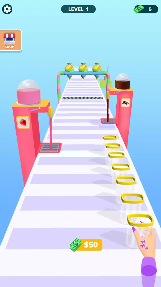 Ice Cream Stack Runner Games 스크린샷