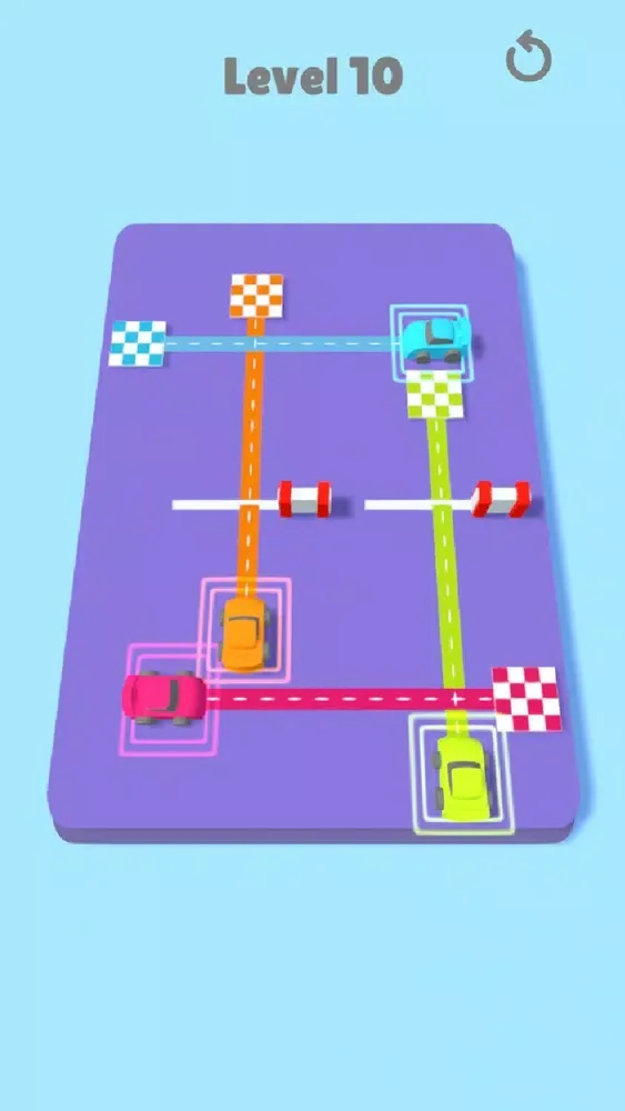 Capturas de tela do Reach the Flags